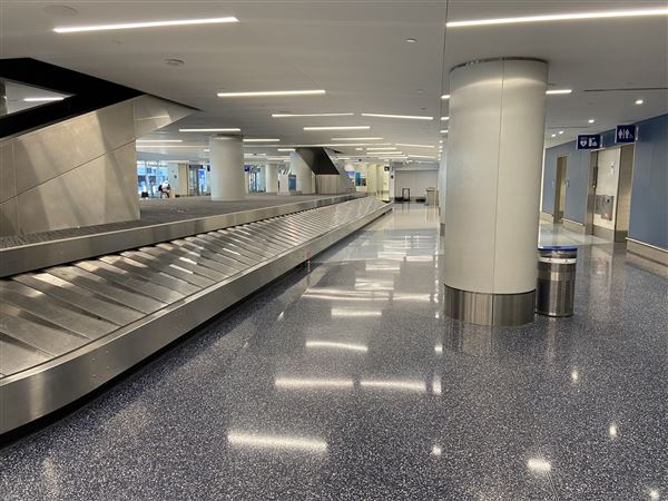 Los Angeles International Airport (LAX) - T1.5 Baggage Claim (1/9/2024 - Credits: Michael S. Hoffner)