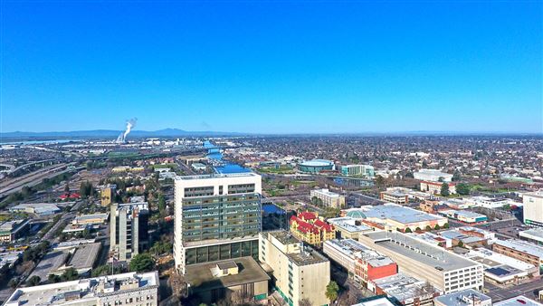 City of Stockton - Downtown Stockton looking west (2/26/2017 - Credits: Visit Stockton)