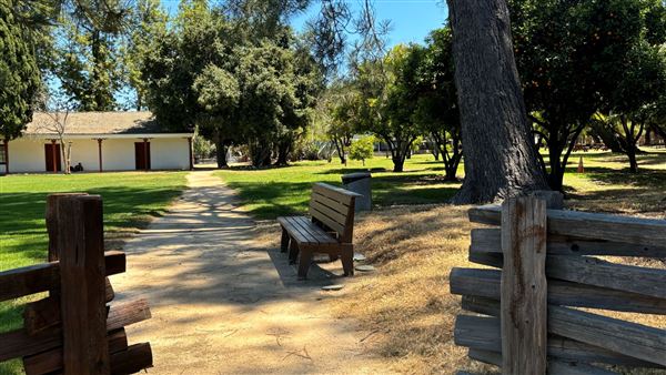 Los Encinos State Historic Park (SHP) adjacent to currently closed Lakeside Restaurant & Lounge (7/12/2024 - Credits: Brandy Davis)