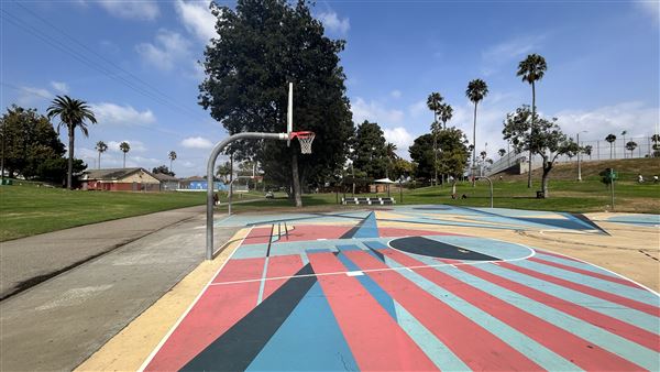 Edward Vincent Park - Basketball Court (10/17/2024 - Credits: Brandy Davis)