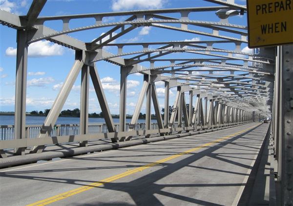 The Helen Madere Memorial Rio Vista Bridge (4/29/2010 - Credits: Don Barrett)
