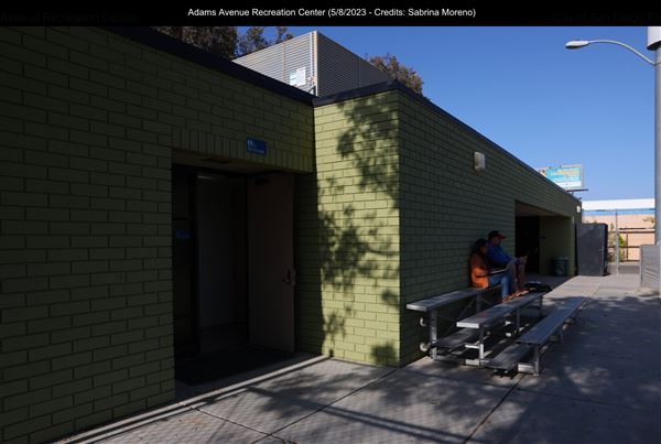 Adams Ave Recreation Center (5/8/2023 - Credits: Sabrina Moreno)