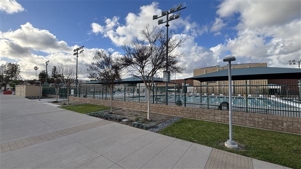 Los Angeles Valley College - LAVC - Swimming Pool across from South Gym (3/10/2025 - Credits: Brandy Davis)