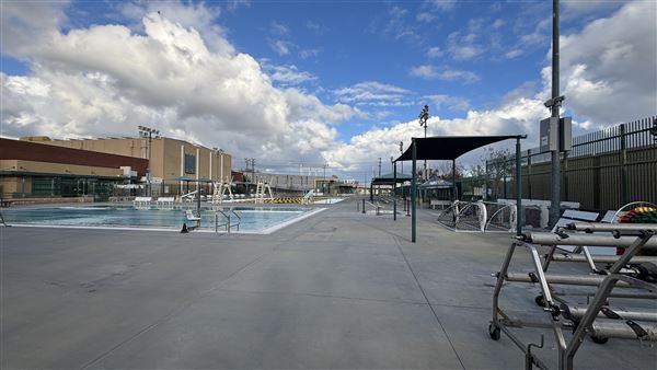 Los Angeles Valley College - LAVC - Swimming Pool across from South Gym (3/10/2025 - Credits: Brandy Davis)