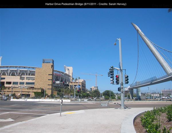 Harbor Drive Pedestrian Bridge (8/11/2011 - Credits: Sarah Hervey)