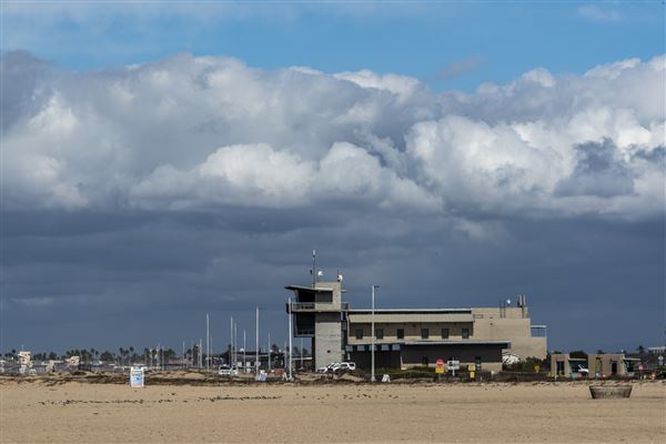 Bolsa Chica State Beach (SB) & Lifeguard Tower - Lifeguard Tower (10/8/2021 - Credits: Brian Baer)