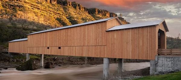 Honey Run Covered Bridge (4/7/2025 - Credits: submitted by: Joanne Hall)