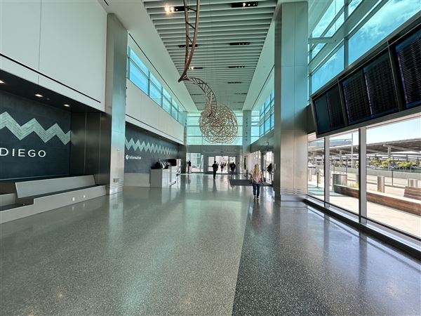 San Diego International Airport - Terminal 2 (4/26/2025 - Credits: Brandy Davis)