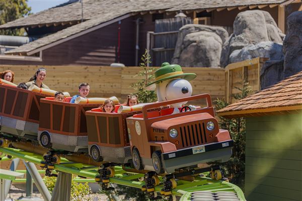 Knott's Berry Farm & Knott's California Marketplace - Camp Snoopy (5/15/2025 - Credits: Six Flags Entertainment Corporation)
