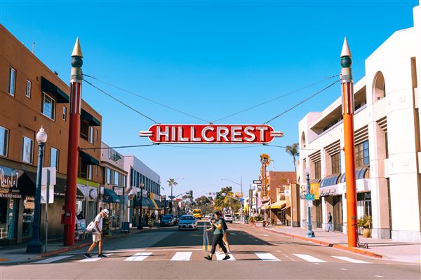 Hillcrest Neighborhood (7/21/2021 - Credits: San Diego Tourism Authority)