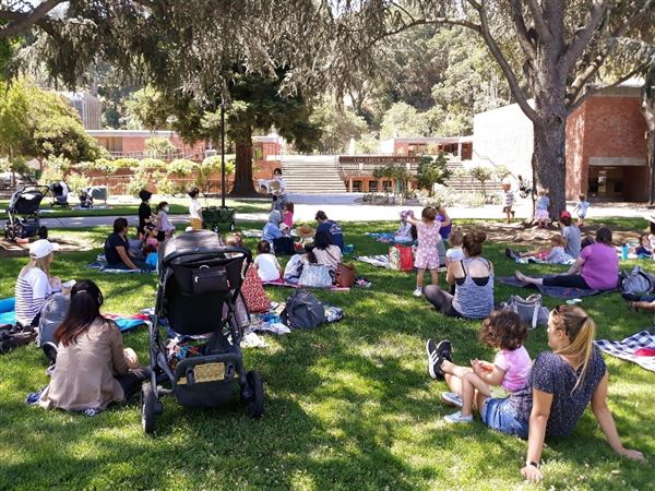 Los Gatos - Library Storytime at the Town Hall Civic Center (7/8/2025 - Credits: Town of Los Gatos)