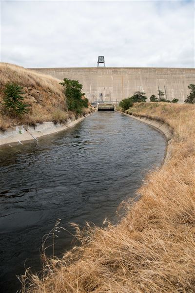 Friant Dam (7/28/2025 - Credits: U.S. Bureau of Reclamation)