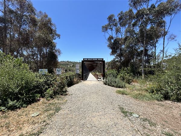 Mark Ridley Thomas Bridge located Kenneth Hahn State Recreational Area (SRA) (6/16/2025 - Credits: Brandy Davis)