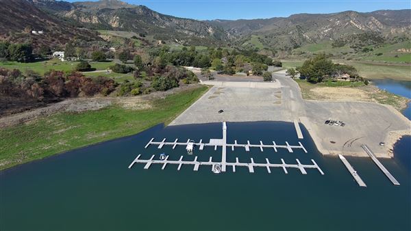 Lake Piru Recreation Area (10/22/2025 - Credits: United Water Conservation District)
