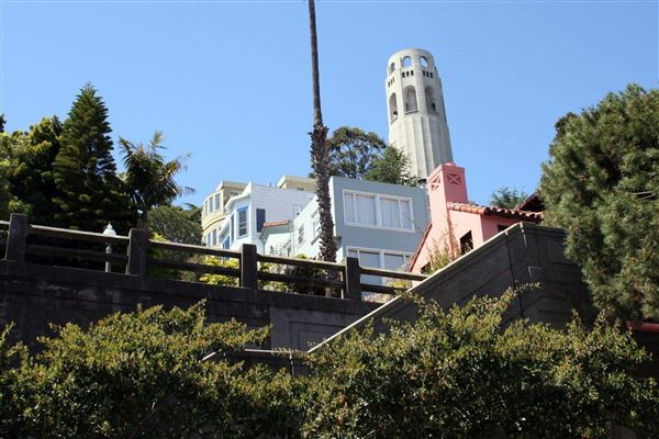 Filbert Steps (10/24/2025 - Credits: San Francisco City & County Film Commission)