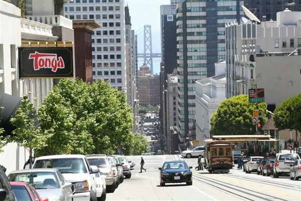 Financial District, San Francisco - California at Mason (10/29/2025 - Credits: San Francisco City & County Film Commission)