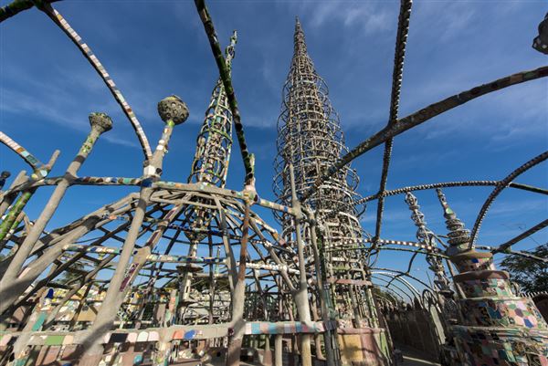 Watts Towers of Simon Rodia State Historic Park (SHP) / Watts Tower Art Center (11/7/2016 - Credits: Brian Baer)