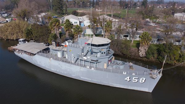 USS Lucid (MSO-458) - Wood Minesweeper (12/1/2025 - Credits: Mark Tovar)