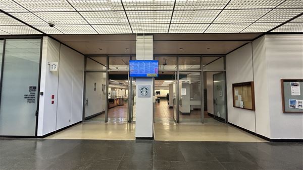 LADWP Headquarters / John Ferraro Building - Cafeteria Entrance (2/27/2026 - Credits: Brandy Davis)