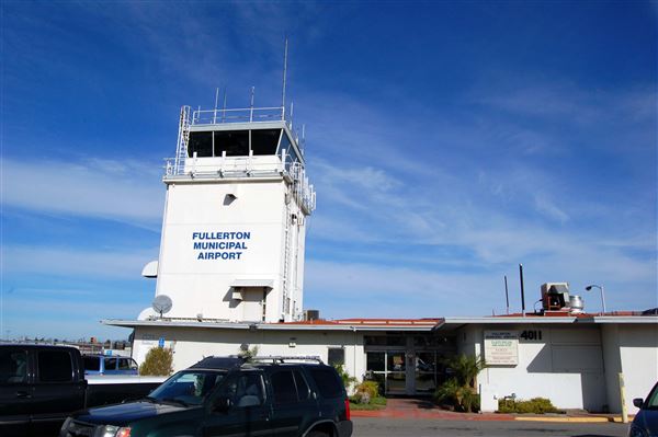 Fullerton Municipal Airport (1/1/2008 - Credits: By Epolk - Own work, Public Domain, https://commons.wikimedia.org/w/index.php?curid=3327570)