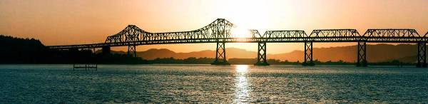San Francisco-Oakland Bay Bridge - Highway 80 - Pedestrian Walkway & Bike Path (12/31/2003)