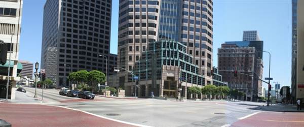Wilshire Blvd. & Figueroa St. (9/1/2010 - Credits: Lindsay Mizrahi)