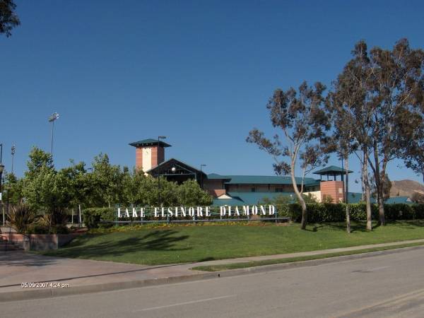 Lake Elsinore Diamond / Home to Lake Elsinore Storm (11/14/2008)