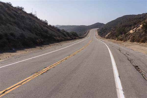 Templin Highway - Angeles National Forest (1/26/2015)