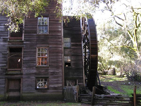 Bale Grist Mill State Historic Park (SHP) (1/12/2016 - Credits: http://www.parks.ca.gov/ImageGallery/?page_id=482)