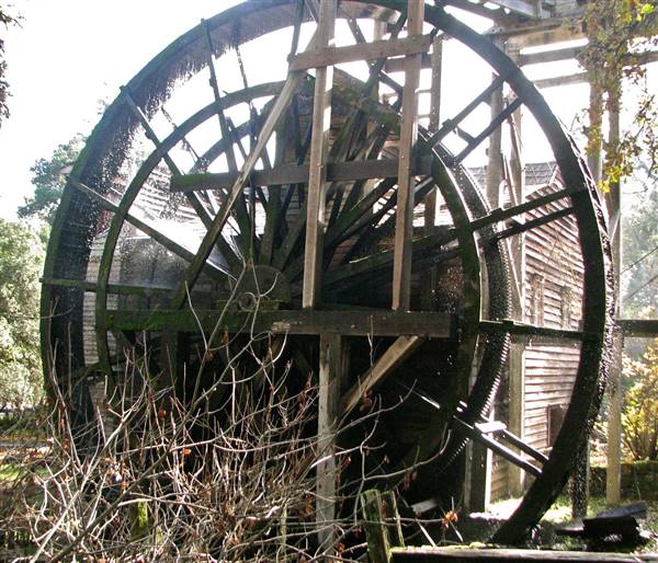 Bale Grist Mill State Historic Park (SHP) - http://stateparkclosurestrip.blogspot.com/ (3/2/2016 - Credits: Photo courtesy of Lucy D'Mot)