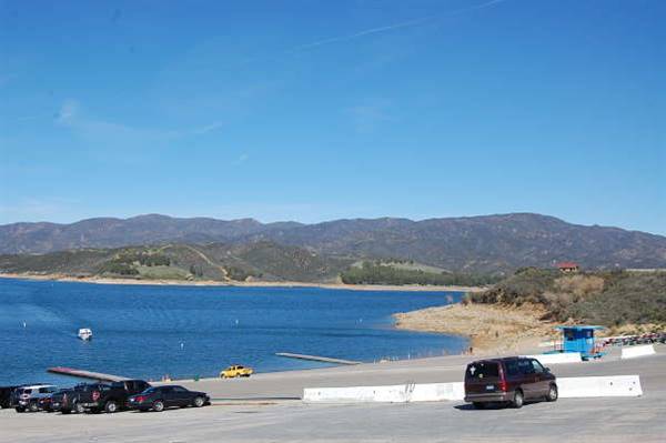 Castaic Lake State Recreation Area (SRA) - lake administered by Los Angeles County (4/5/2016)