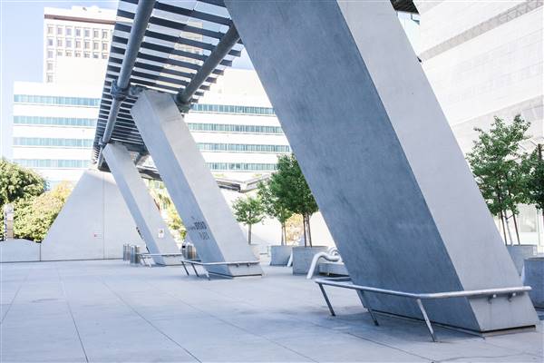 Caltrans District 7 Headquarters - EXTERIOR FILMING ONLY (4/15/2016 - Credits: Photo courtesy of Gillian Bissonnette, California Film Commission)