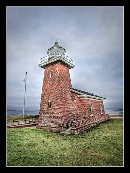 Mark Abbott Memorial Lighthouse aka Santa Cruz Surfing Museum (5/29/2009 - Credits: "Mark Abbott Memorial Light Rear (HDR) by Andrew Wong (CC BY-NC-ND 2.0) [https://creativecommons.org/licenses/by-nc-nd/2.0/legalcode] https://www.flickr.com/photos/wongdood/)