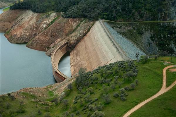 Lake McClure & Barrett Cove Recreation Area (3/2/2015 - Credits: Photo courtesy of California Department of Water Resources)