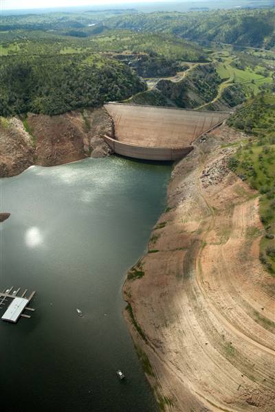 Lake McClure & Barrett Cove Recreation Area (3/2/2015 - Credits: Photo courtesy of California Department of Water Resources)