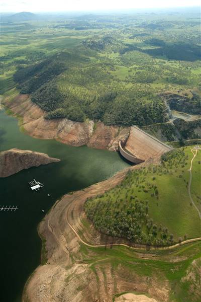 Lake McClure & Barrett Cove Recreation Area (3/2/2015 - Credits: Photo courtesy of California Department of Water Resources)