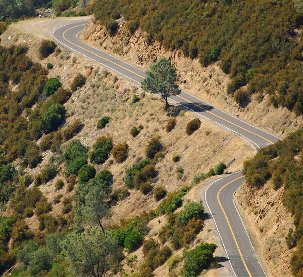 Highway 49 - The Golden Chain Highway (7/16/2011 - Credits: "Highway 49, Eastern California 2011" by God McKenna (CC BY-NC-ND 2.0)[https://creativecommons.org/licenses/by-nc-nd/2.0/legalcode]https://www.flickr.com/photos/gord99/)