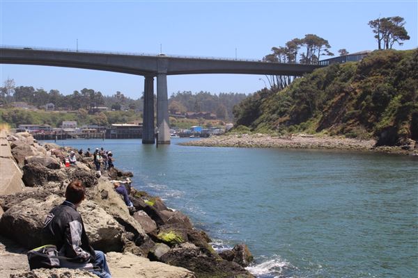 Noyo River Bridge (2/6/2018 - Credits: Kellen Lim)