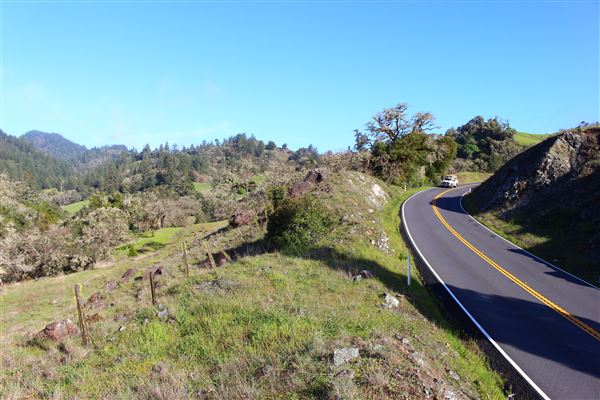 Highway 128 - Yorkville corridor - Highway 128 - South of Boonville (3/28/2017 - Credits: Kellen Lim)