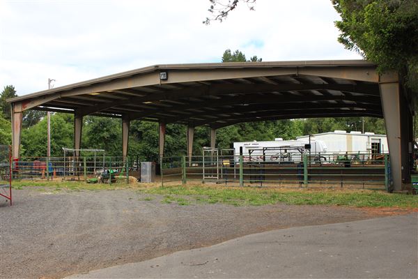 Mendocino County Fair and Apple Show - Smaller, covered arena (near livestock buildings) (5/31/2018 - Credits: Kellen Lim)