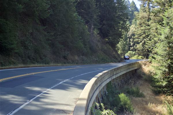 Highway 20 - Fort Bragg-Willits Rd. (9/3/2018 - Credits: Kellen Lim)