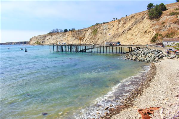 Point Arena Fishing Pier - Arena Cove Historic District (8/1/2018 - Credits: Kellen Lim)
