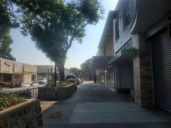 Historic Downtown Pomona - Vacant Retail Space (9/8/2021 - Credits: Joseph Antonelli)