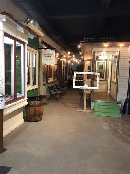 Whittier Museum (3/14/2019 - Credits: Among the photos is an original black & white of the museum building as it looked during the 1960s after the telephone company closed. The current state features a colorful mural on the front. All other photos include the interior exhibits.)