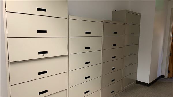 Junipero Serra State Building - Department of General Services (DGS) - Filing Cabinets/Vacant 8th Fl. (8/3/2022 - Credits: Brandy Davis)