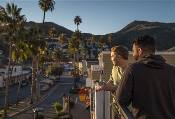 Catalina Island, Avalon Bay - Cat Rooftop Coffee (9/19/2022 - Credits: Catalina Island Tourism)