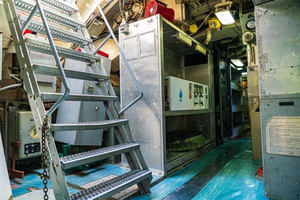 Maritime Museum of San Diego - USS Dolphin submarine interior (1/23/2024 - Credits: Photo Courtesy of the Maritime Museum of San Diego)