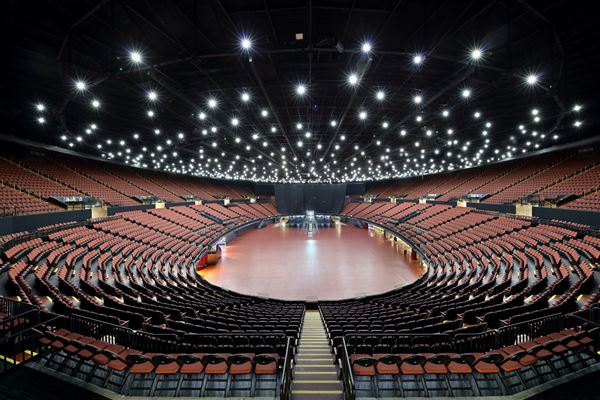 The Kia Forum / The LA Forum - Views of the full bowl in a General Admission set up at the Forum in Inglewood, CA. (2/6/2017 - Credits: ©2017 MSG Entertainment Holdings, LLC)