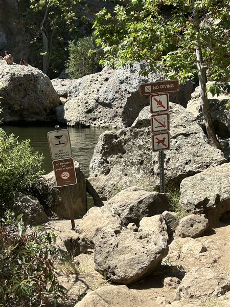 Malibu Creek State Park (SP) - Rock Pool and trail (6/26/2024 - Credits: Brandy Davis)