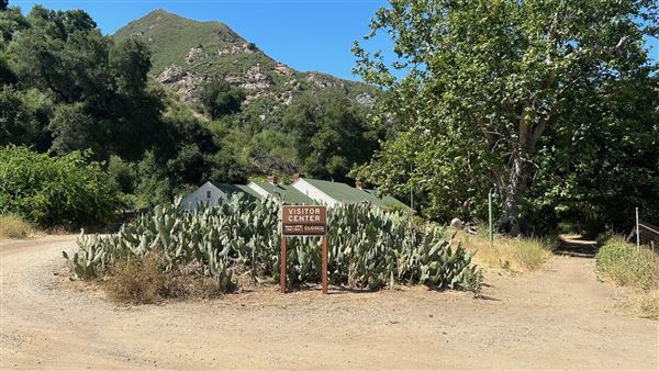 Malibu Creek State Park (SP) - Visitors Center and bridge over creek (6/26/2024 - Credits: Brandy Davis)